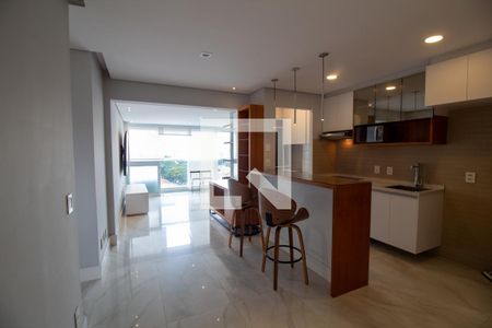 Sala de Jantar de apartamento para alugar com 2 quartos, 70m² em Campo Belo, São Paulo