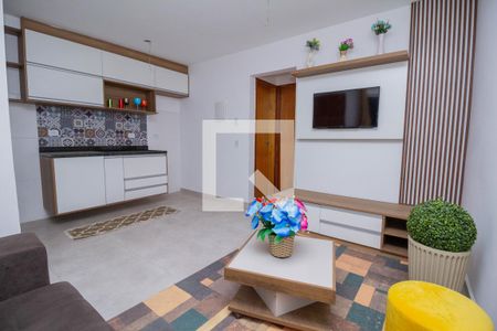 Sala de apartamento à venda com 1 quarto, 29m² em Jardim Nordeste, São Paulo