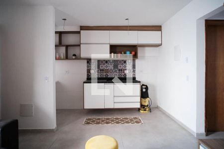 Sala/Cozinha de apartamento à venda com 1 quarto, 37m² em Jardim Nordeste, São Paulo