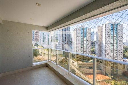 Varanda da Sala de apartamento para alugar com 3 quartos, 84m² em Vila da Serra, Nova Lima