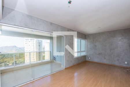Sala de apartamento para alugar com 3 quartos, 84m² em Vila da Serra, Nova Lima