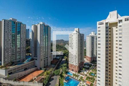 Varanda da Sala de apartamento para alugar com 3 quartos, 84m² em Vila da Serra, Nova Lima