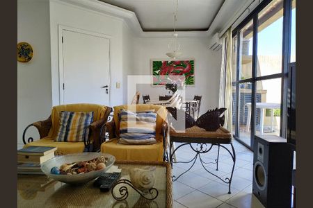 Sala de apartamento para alugar com 3 quartos, 180m² em Balneario Guarujá, Guarujá