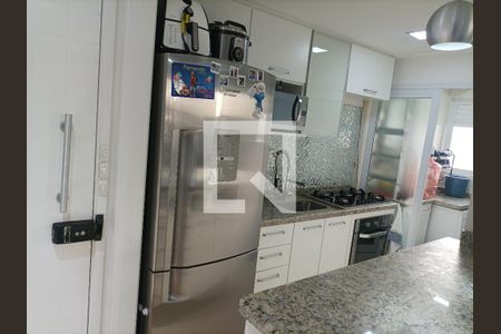 Cozinha de apartamento à venda com 3 quartos, 61m² em Vila Antonieta, São Paulo