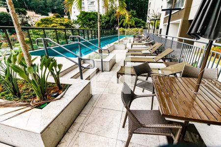 Área comum - Piscina de apartamento para alugar com 2 quartos, 62m² em Vila Andrade, São Paulo