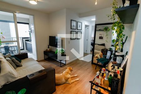 Sala de apartamento para alugar com 2 quartos, 62m² em Vila Andrade, São Paulo