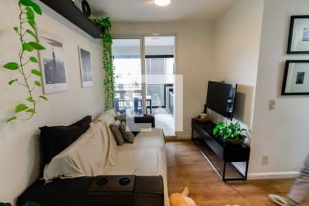 Sala de apartamento para alugar com 2 quartos, 62m² em Vila Andrade, São Paulo