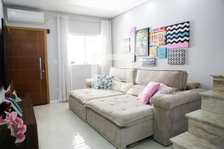Sala de casa à venda com 2 quartos, 120m² em Bangú, Santo André