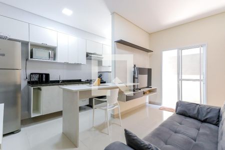 Sala de apartamento à venda com 1 quarto, 37m² em Vila Gustavo, São Paulo