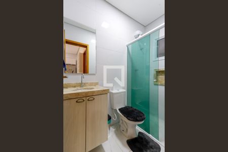 Banheiro de apartamento à venda com 1 quarto, 37m² em Vila Gustavo, São Paulo