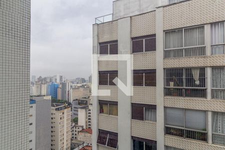 Vista da Sala de apartamento à venda com 3 quartos, 110m² em Higienópolis, São Paulo