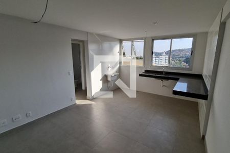 Sala  de apartamento à venda com 1 quarto, 34m² em Salgado Filho, Belo Horizonte