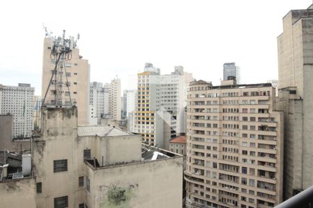 Vista da Varanda de kitnet/studio para alugar com 1 quarto, 29m² em Bela Vista, São Paulo