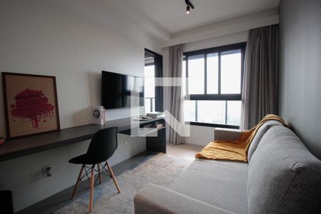 Sala de apartamento para alugar com 1 quarto, 45m² em Cerqueira César, São Paulo