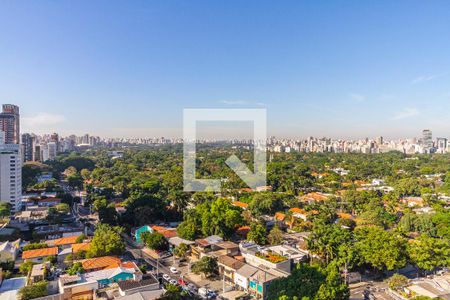 Vista de apartamento para alugar com 1 quarto, 45m² em Cerqueira César, São Paulo