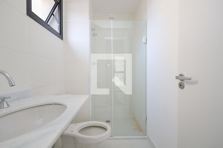 Banheiro de kitnet/studio à venda com 1 quarto, 26m² em Brooklin, São Paulo