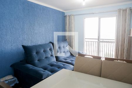 Sala - Sala de Jantar de apartamento à venda com 2 quartos, 52m² em Vila Homero Thon, Santo André