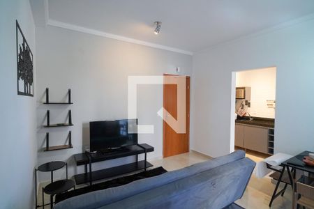 Sala de apartamento para alugar com 1 quarto, 46m² em Parque Campolim, Sorocaba