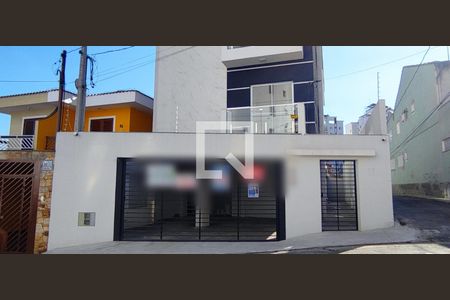 fachada / placa instalada de kitnet/studio à venda com 1 quarto, 32m² em Vila Isolina Mazzei, São Paulo