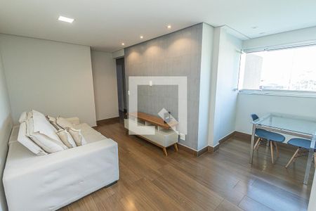 Sala de apartamento para alugar com 3 quartos, 84m² em Serrano, Belo Horizonte