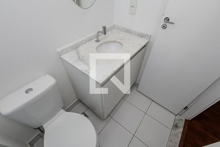 Banheiro suite de apartamento para alugar com 3 quartos, 84m² em Serrano, Belo Horizonte