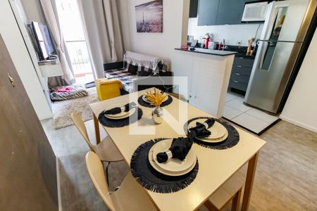 Sala de Jantar de apartamento à venda com 2 quartos, 55m² em Vila Andrade, São Paulo