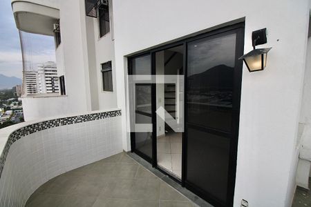 Varanda da Sala de apartamento para alugar com 2 quartos, 70m² em Recreio dos Bandeirantes, Rio de Janeiro