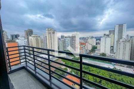 Varanda de apartamento para alugar com 2 quartos, 108m² em Cerqueira César, São Paulo