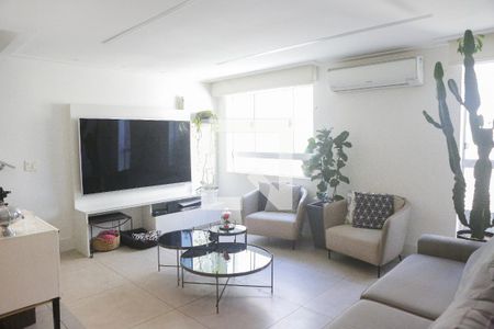 Sala de casa de condomínio à venda com 3 quartos, 160m² em Vila Homero Thon, Santo André