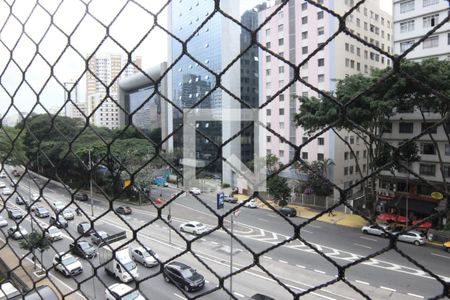 Vista da Sala de apartamento à venda com 1 quarto, 50m² em Bela Vista, São Paulo