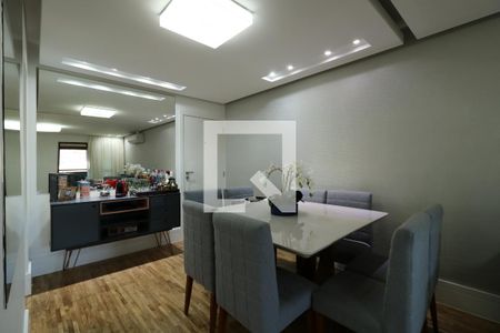 Sala de Jantar de apartamento à venda com 3 quartos, 98m² em Campestre, Santo André