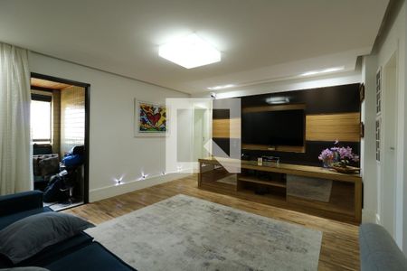 Sala de apartamento à venda com 3 quartos, 98m² em Campestre, Santo André