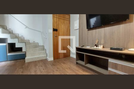 Sala de apartamento à venda com 4 quartos, 150m² em Vila Pires, Santo André
