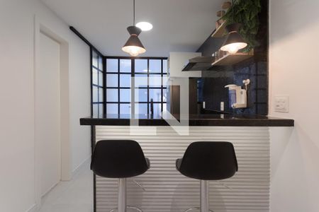 Cozinha de kitnet/studio para alugar com 1 quarto, 35m² em Centro, Rio de Janeiro