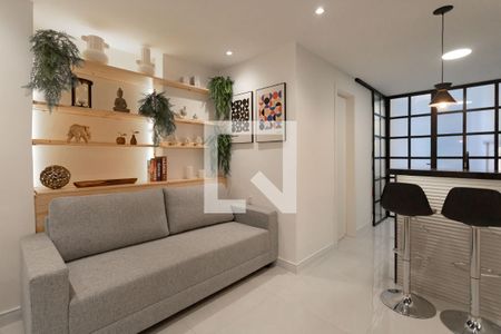 Sala de kitnet/studio para alugar com 1 quarto, 35m² em Centro, Rio de Janeiro