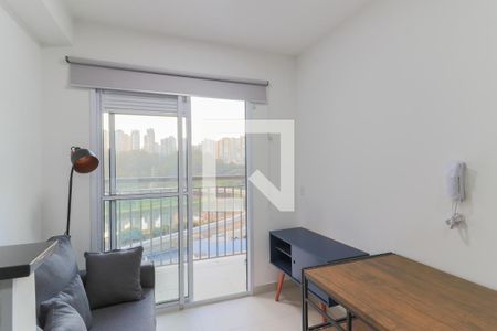 Sala de apartamento para alugar com 1 quarto, 29m² em Jardim Caravelas, São Paulo