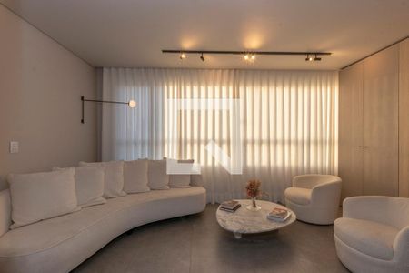 Sala de apartamento à venda com 2 quartos, 127m² em Carmo, Belo Horizonte