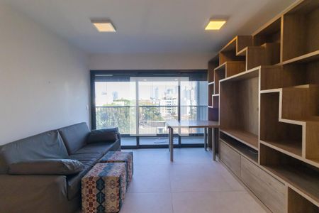 Sala de apartamento à venda com 1 quarto, 67m² em Vila Madalena, São Paulo