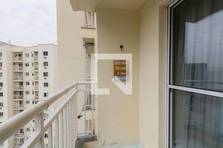 Varanda da Sala de apartamento para alugar com 2 quartos, 50m² em Jacarepaguá, Rio de Janeiro