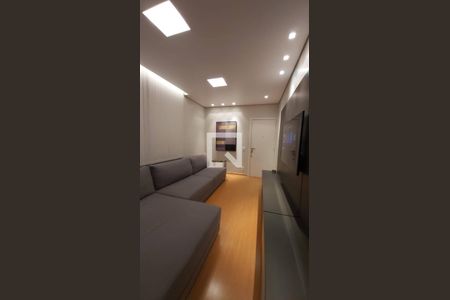 Sala de apartamento à venda com 3 quartos, 90m² em Serra, Belo Horizonte