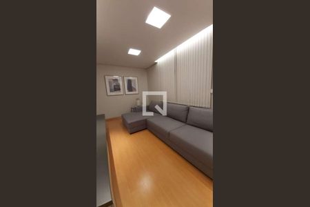 Sala de apartamento à venda com 3 quartos, 90m² em Serra, Belo Horizonte