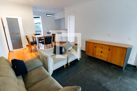 Sala de apartamento para alugar com 1 quarto, 83m² em Vila Andrade, São Paulo