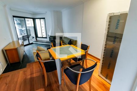 Detalhe Sala de apartamento para alugar com 1 quarto, 83m² em Vila Andrade, São Paulo