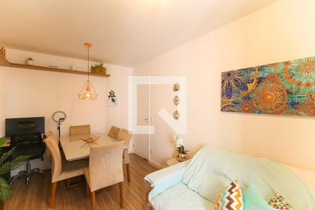 Sala de apartamento à venda com 2 quartos, 47m² em Jardim Monte Alegre, Taboão da Serra