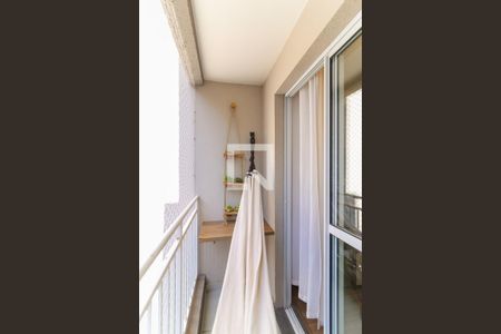 Varanda da Sala de apartamento à venda com 2 quartos, 47m² em Jardim Monte Alegre, Taboão da Serra