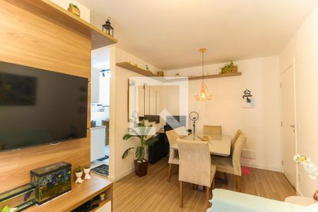 Sala de apartamento à venda com 2 quartos, 47m² em Jardim Monte Alegre, Taboão da Serra