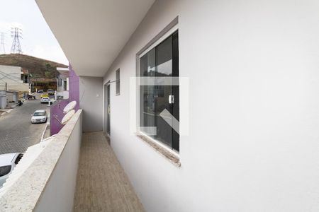 Varanda da Sala de casa para alugar com 2 quartos, 58m² em Campo Grande, Rio de Janeiro