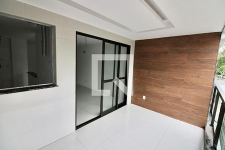 Varanda da Sala de apartamento à venda com 2 quartos, 74m² em Recreio dos Bandeirantes, Rio de Janeiro