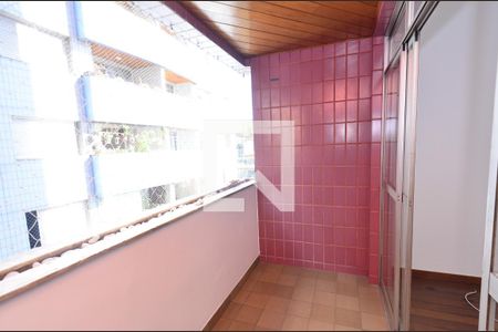 Varanda de apartamento à venda com 3 quartos, 102m² em Ipiranga, Belo Horizonte