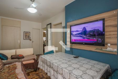 Sala de apartamento à venda com 1 quarto, 40m² em P D’areia, Porto Alegre